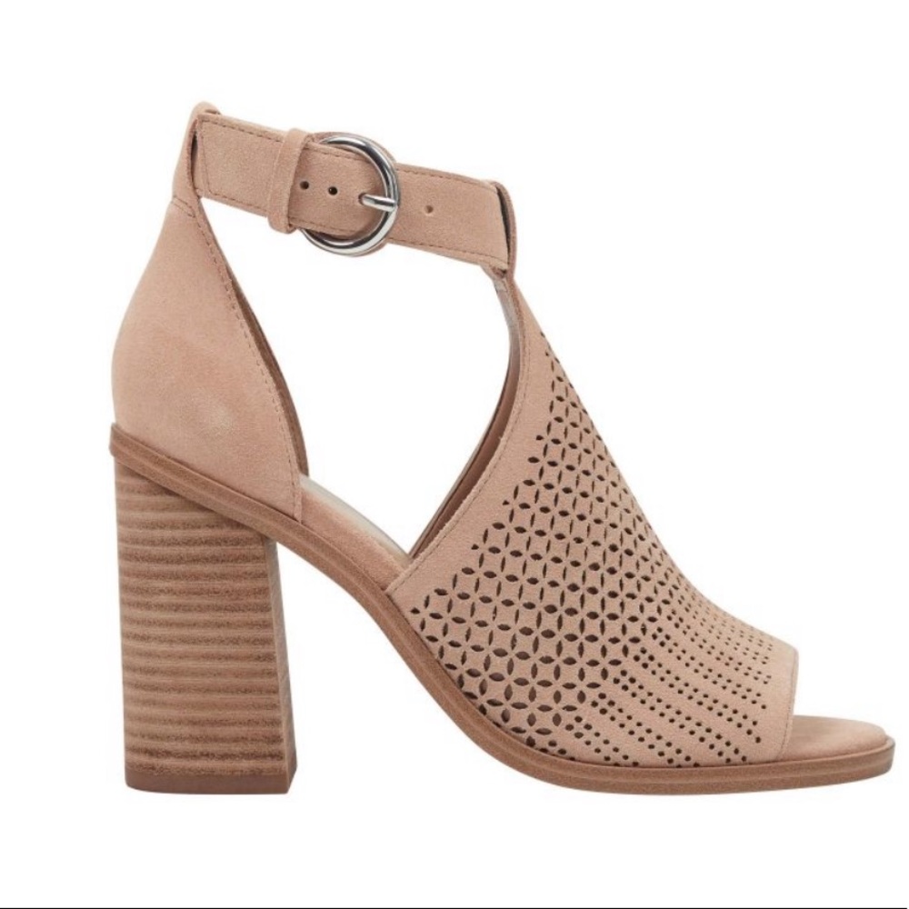 🔴LAST ONE🔴Marc Fisher LTD Vixen Peeptoe Sandal - Picture 5 of 8